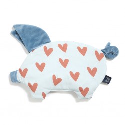 Beebipadi Sleepy pig, HEARTBEAT BLUE