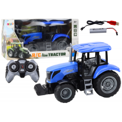 RC puldiga traktor sinine 2.4G