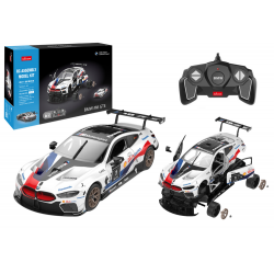 Osadeks võetav puldiga auto RC 1:18 BMW M8 GTE...