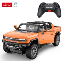 RC puldiga Rastar Hummer EV 1:16 oranž