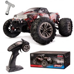 RC puldiga auto Q901 1:16 2.4G 4CH 52km/h punane