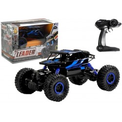 RC puldiga monster auto 1:18, sinine