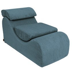 Wave Lounger laste tugitool Aesthetic türkiis