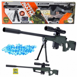 Sniper Rifle Replica AWM Stand Water Geel...