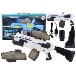 Valge automaatne juhtmeta veepüss M416