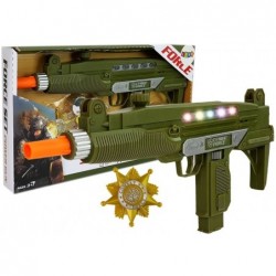Sõjaväe komplekt Gun Sound Lights rinnamärk 37 cm