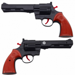 Kork Revolver Gun Prop Shot Sound Must