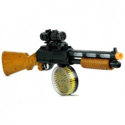 Kuulipilduja relv AK 868-1 särab ja mängib 60 cm