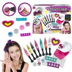 Suur küünekunsti komplekt Glitter markerid