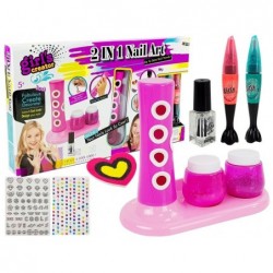 Küünte maalimise komplekt Glitter Dosaator...