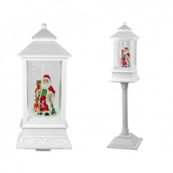 Jõulukaunistuste latern Santa White Carolsi...