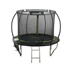 LEAN Sport Max 10 jalga batuut must-roheline