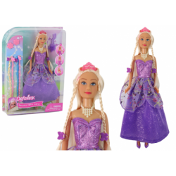 Printsess Doll Purple kleidikomplekt punutiste...