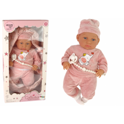 Baby Doll 46 cm Roosa tee Baby Elephant