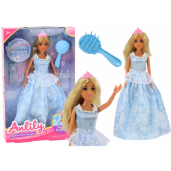 Anlily Ice Queen sinine kleit lumehelbe...