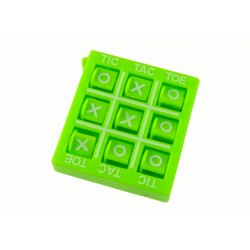 Tic Tac Toe Game 4,5 cm Roheline