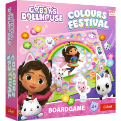 Värvide festival – mäng Gabby's Dollhouse Trefl...