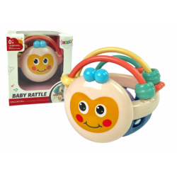 Baby Rattle Pastelsete värvidega pall