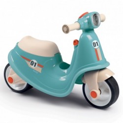 Smoby Blue Ride-on roller Retro Silent Wheels