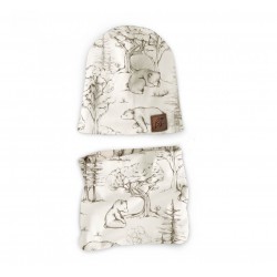 Müts ja torusall komplekt Ribbed, Sketchy Bears